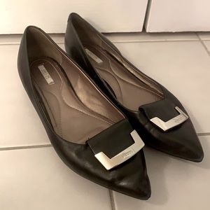 Genuine Leather Geox sharp toed flats